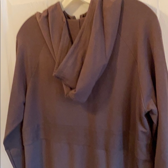 Pure Jill M brown hooded zip front jacket - Picture 4 of 7